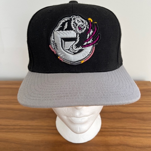 VANCOUVER GRIZZLIES Basketball Mitchell & Ness Snap Back Hat Sports Fan Retro - Picture 9 of 15